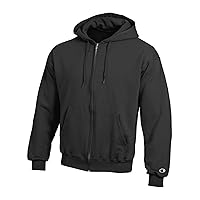 Champion Adult 50/50 Full-Zip Hooded Sweatshirt, Ash