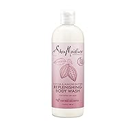 Body Wash Extra Dry Skin Replenishing Cocoa Almond Cruelty Free Body Wash Made with Fair Trade Shea Butter 19.8 oz