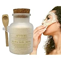 APTHCRY Hydra Jelly Mask | Premium Peel Off Turmeric & Nacinamte Formula for Home Professional Facial | 160g/5.6oz