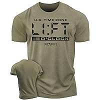 Workout Funny Mens Shirt, Lift-O'Clock, Lifting Gift T-Shirt