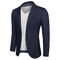 COOFANDY Mens Casual Blazer Sport Coat Slim Fit Two Button Suit Jackets Lightweight Business Sports Jacket