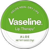 Vaseline Therapy Lip Balm, Aloe Vera 0.6 oz (Pack of 2)