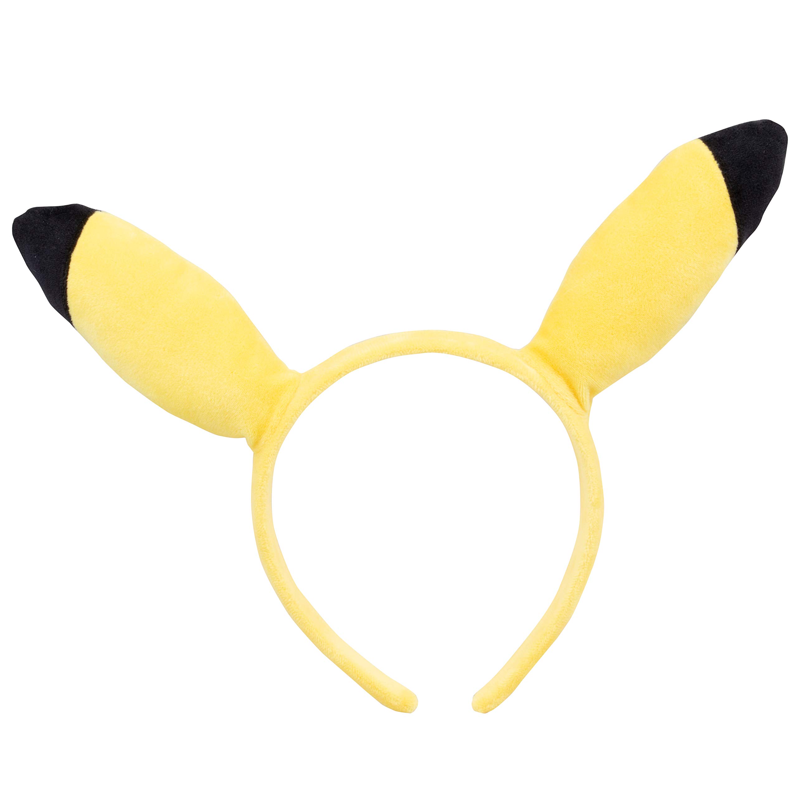 Pokémon Pikachu Plush Headband - Pikachu Ears for Halloween, Accessory, Dress Up, Pretend & More - One Size Fits All