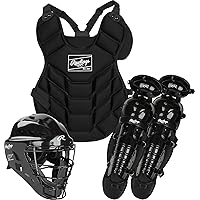 Rawlings | Players Series Youth Catcher's Set | Ages 6-12 | Includes Facemask, Chest Protector, Leg Guards