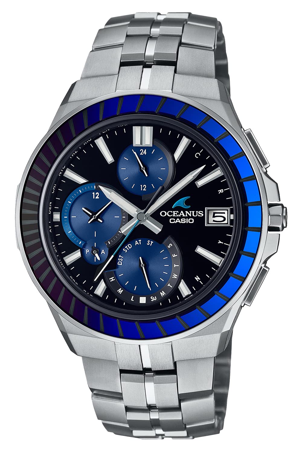 Casio OCW-S5000EK-1AJF [Oceanus Manta] Bluetooth Titanium Watch Shipped from Japan Released in June 2022