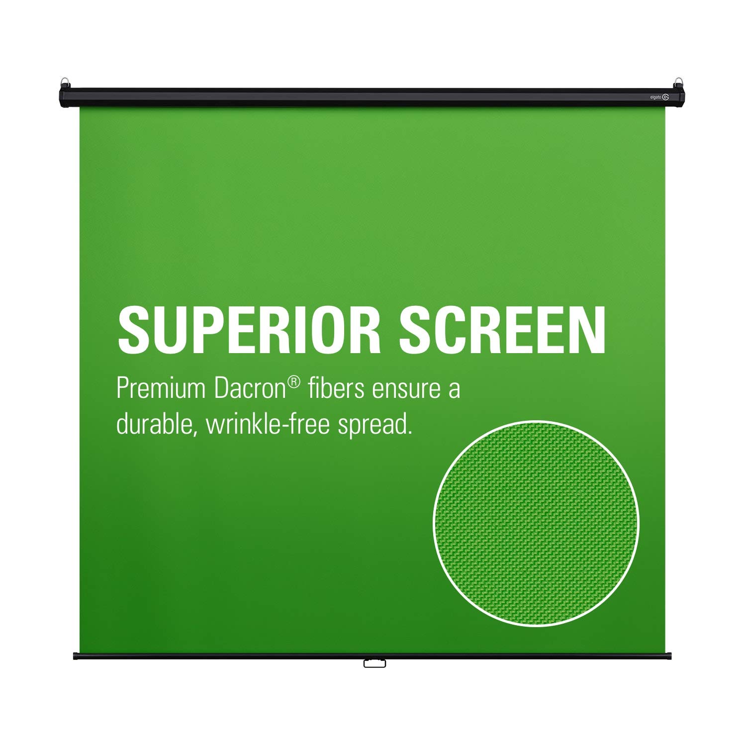 Hãy chiêm ngưỡng chiếc màn xanh Elgato Green Screen MT hoàn hảo cho các nhiếp ảnh gia, các nhà sản xuất video, livestreamer và những người yêu thích sự sáng tạo. Được thiết kế gọn nhẹ và dễ dàng mang đi bất cứ đâu, Elgato Green Screen MT sẽ là công cụ hữu ích giúp bạn viết nên những câu chuyện tuyệt vời.