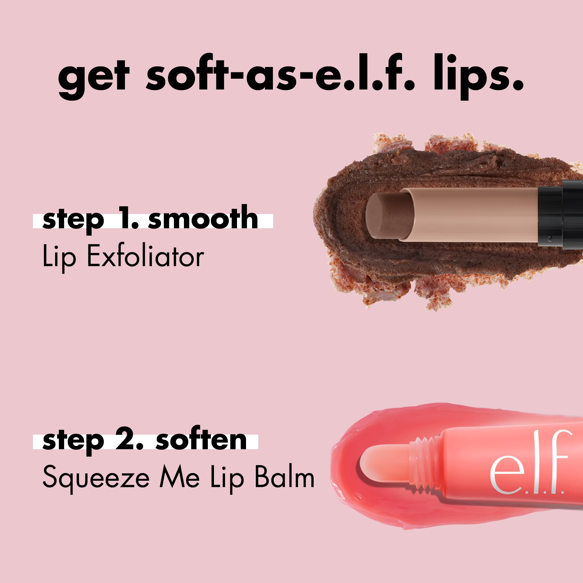 e.l.f. Squeeze Me Lip Balm, Moisturizing Lip Balm For A Sheer Tint Of Color, Infused With Hyaluronic Acid, Vegan & Cruelty-free, Peach