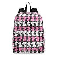 Cartoon Elephant Backpack for 1-12 Grade Boy Girl,Elephant School Backpack Elephant Toddler Bookbag Teen Backpack