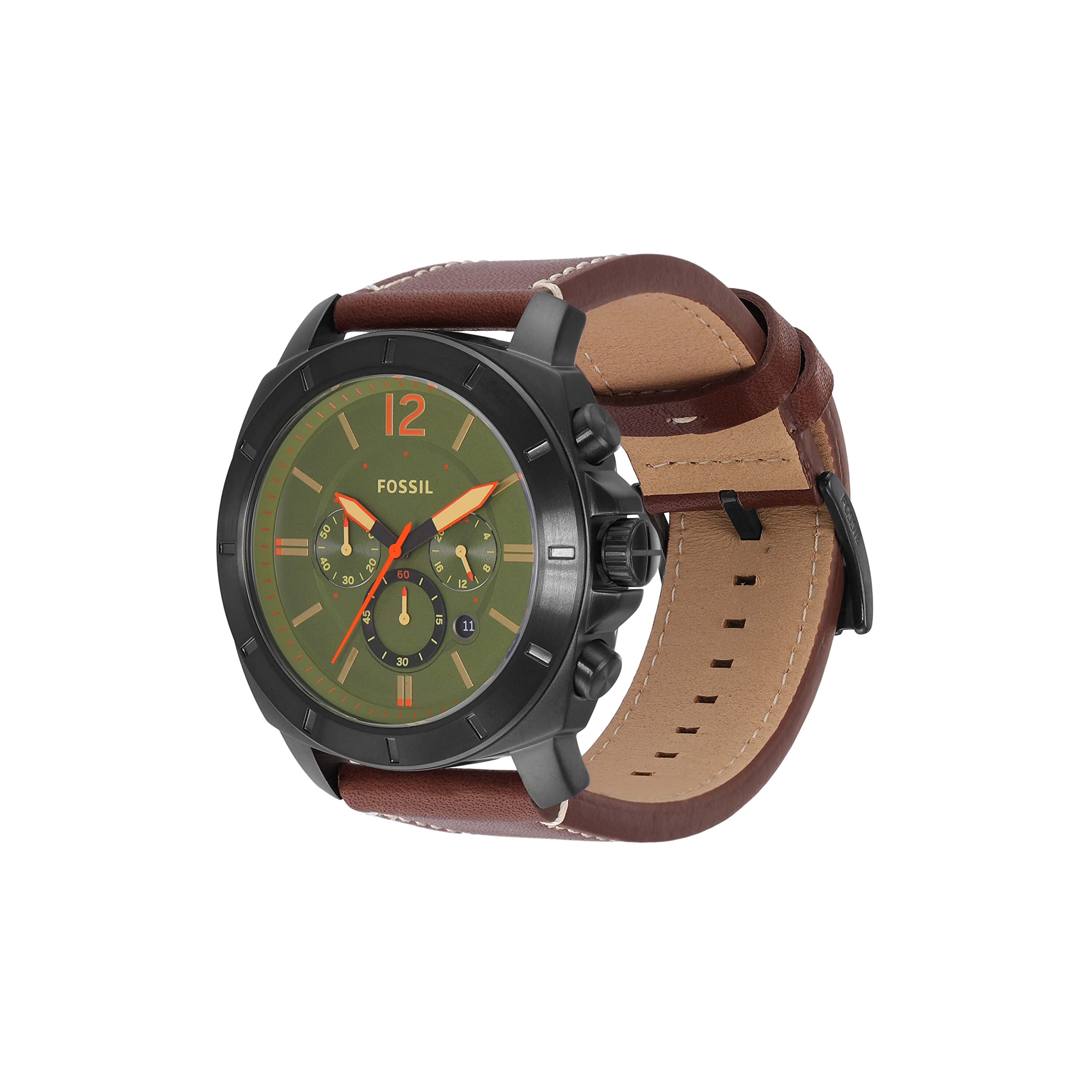 Buy Fossil BQ2760 Men's Watch Privateer Brown, Braun | Fado168