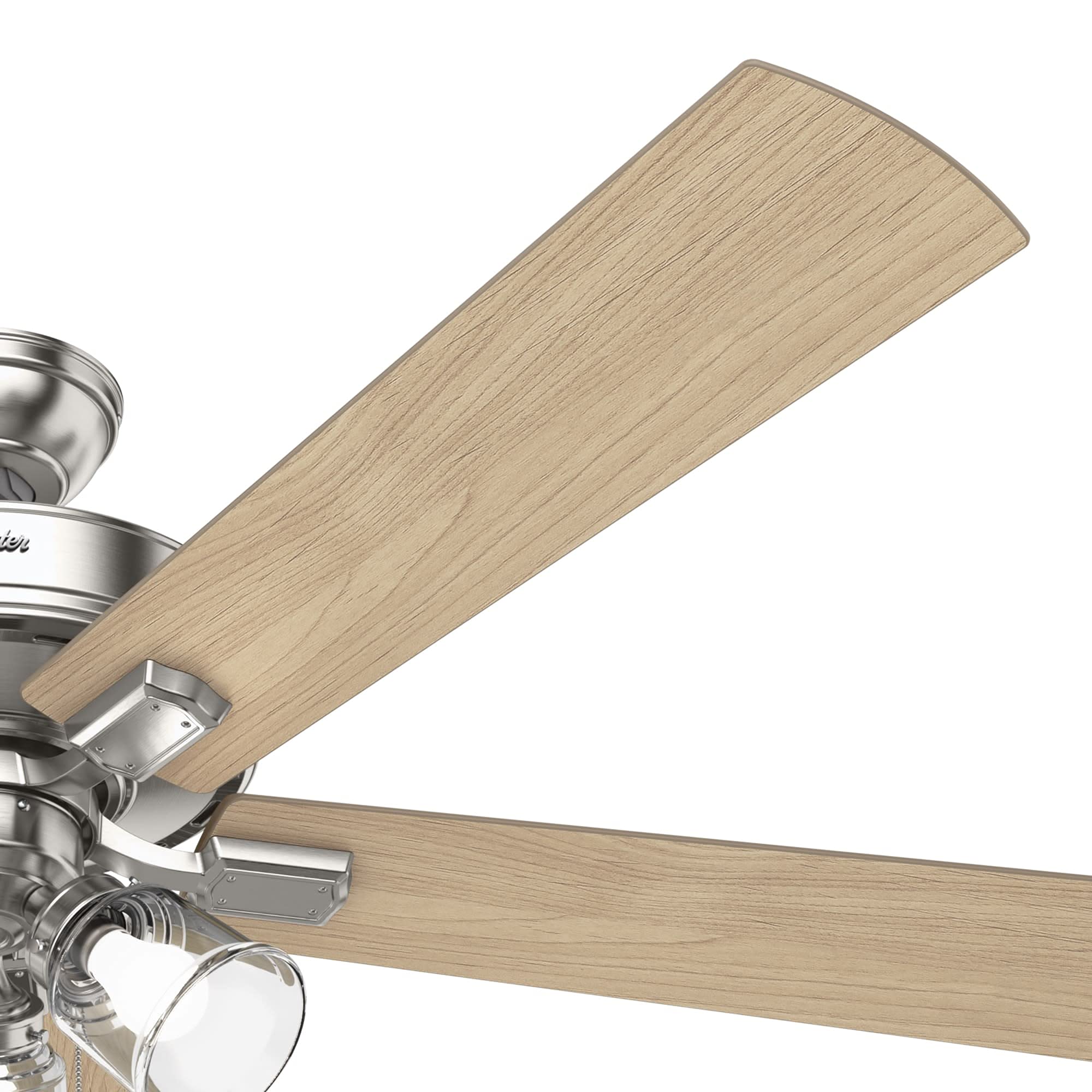 Hunter Fan Company 51097 Crestfield Ceiling Fan, 60, Brushed Nickel