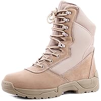 Men's Desert Military Boots Army Botas Tacticas Cow Leather Tactical Boots Anti-slip Combat Jungle Boots For Men…