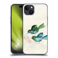 Head Case Designs Officially Licensed Wyanne Seed Birds Soft Gel Case Compatible with Apple iPhone 15 Plus
