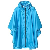 SaphiRose Unisex Rain Poncho Raincoat Hooded for Adults Women with Pockets