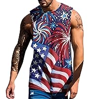 t Shirt Flag Men's Small Tank top Black Mens Cotton Muscle t Shirts Workout Shirt Gym tee Shirts Men Funny