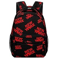 New York City Funny Backpack Shoulders Bookbag Travel Laptop Daypack