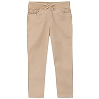 IZOD Girls' School Uniform Twill Skinny Pants, Made with Stretch Performance Material, Wrinkle & Fade Resistant