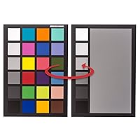 SpyderCHECKR 24 - Color calibrate your camera for consistent image color across multiple camera systems/lighting conditions. Target color chart has 24 target colors + grey card.