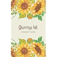 Pocket Grocery List: Small Size for Purse 11 Essential Supermarket Categories Plus Space to Write in Your Own Planning and Creating a Shopping List