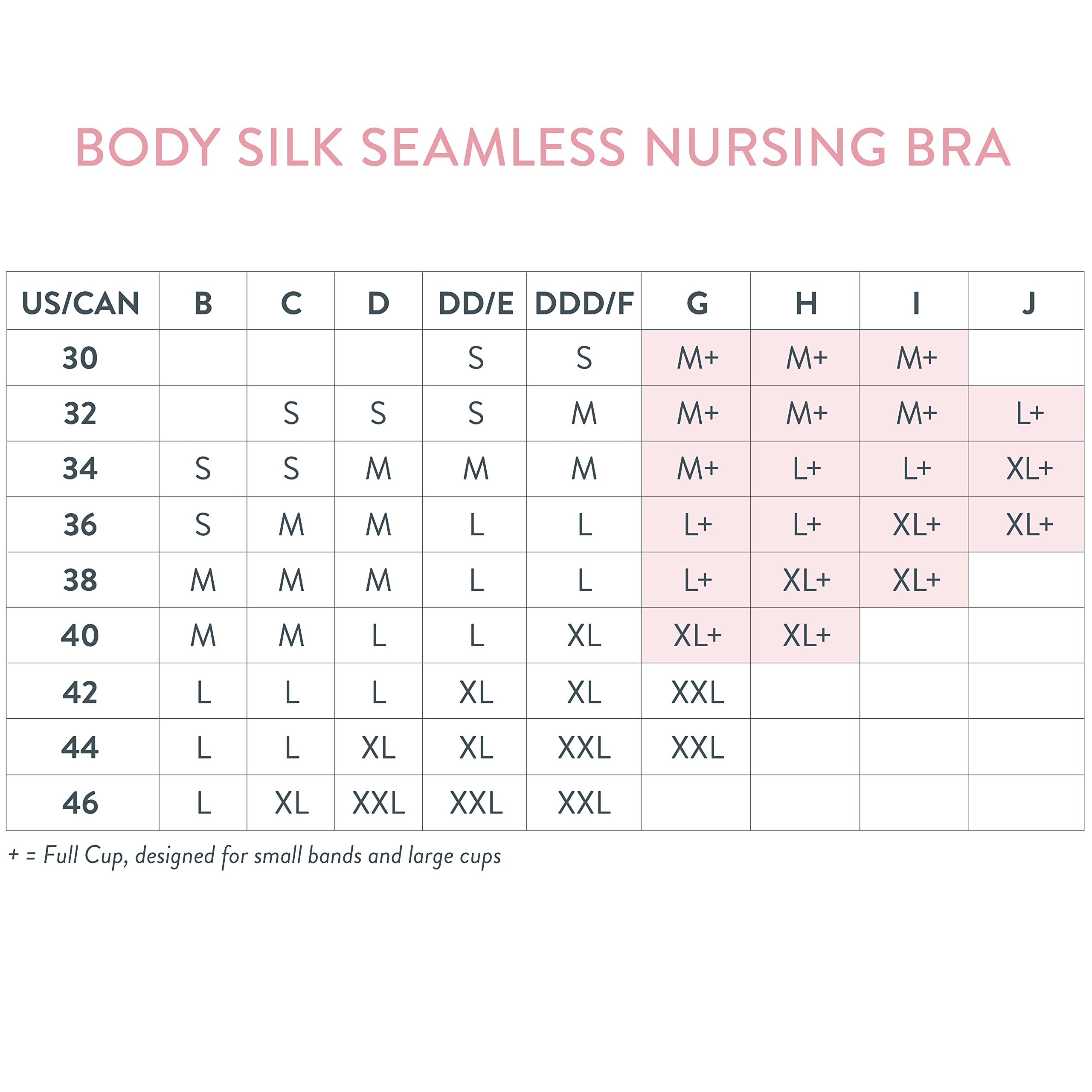 BRAVADO! DESIGNS Body Silk Seamless Wireless Maternity & Nursing Bra | A, B, C, D, DD/E, DDD/F Cup