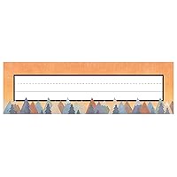 Teacher Created Resources Moving Mountains Flat Name Plates 3.5 x 11.5 inch