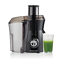 Juicer Machine, Big Mouth Large 3” Feed Chute for Whole Fruits and Vegetables, Easy to Clean, Centrifugal Extractor, BPA Free, 800W Motor, Black