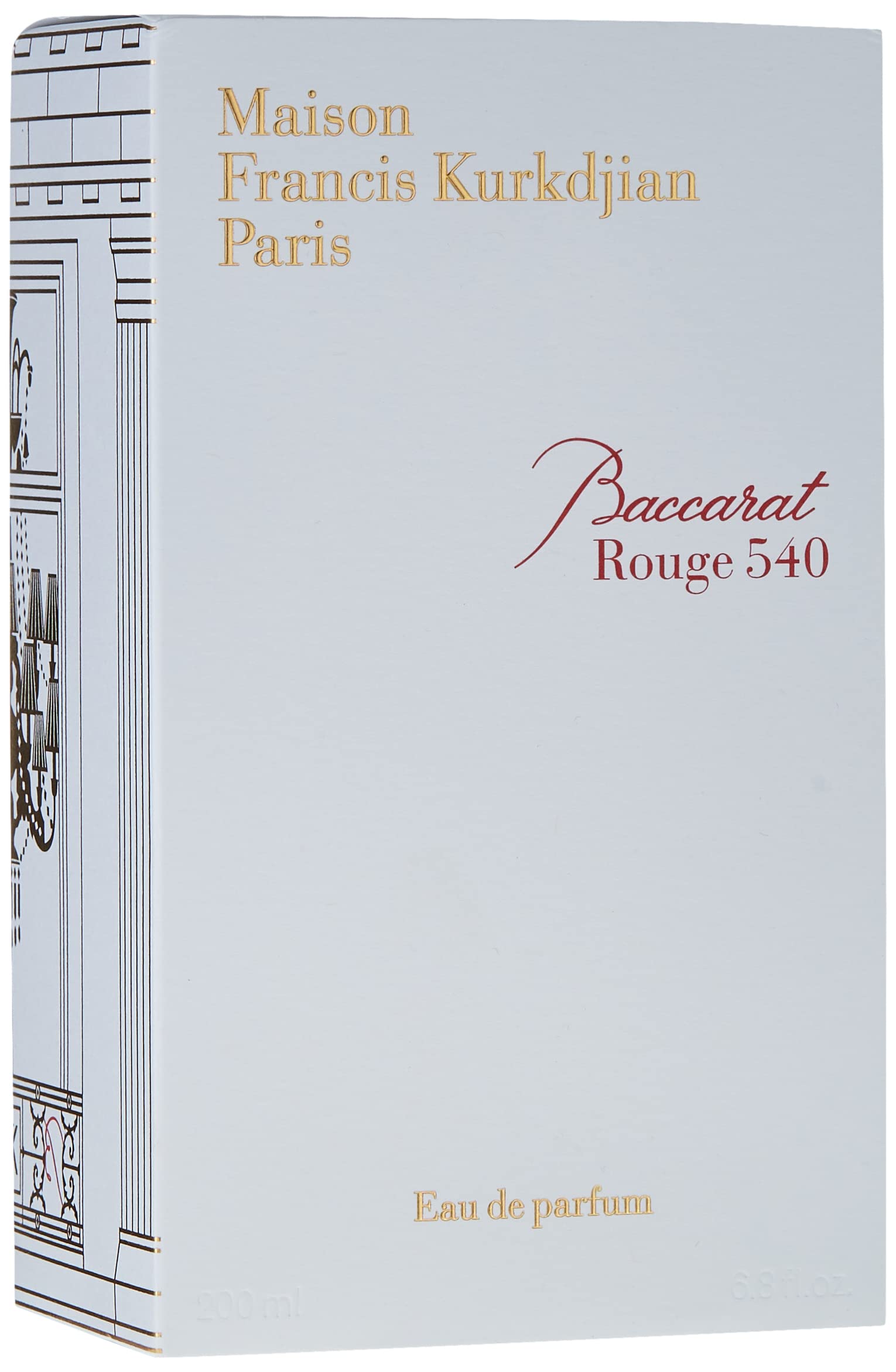 Maison Francis Kurkdjian BACCARAT ROUGE 540 by Maison Francis, 6.6 Fl Oz (Pack of 1), 671022301