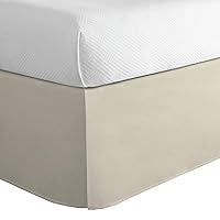 Today’s Home Classic Tailored Bed Skirt Dust Ruffle, Cotton Blend Design, 14