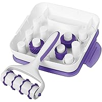 Wilton Fondant Ribbon Cutter Set - Create Fondant Ribbons for Cakes, Cupcakes and Cookies to Add Dimension to Your Baked Treats, 24-Piece Set