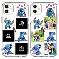 Personalization Multiple Pictures Customized Phone Case for iPhone 14 Pro Case 6.1