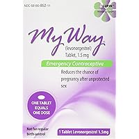 My Way Emergency Contraceptive 1 TabletCompare to Plan B One-Step by Busuna