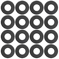 Brybelly Universal Black Nylon Washers for Standard Foosball Tables (Pack of 16)