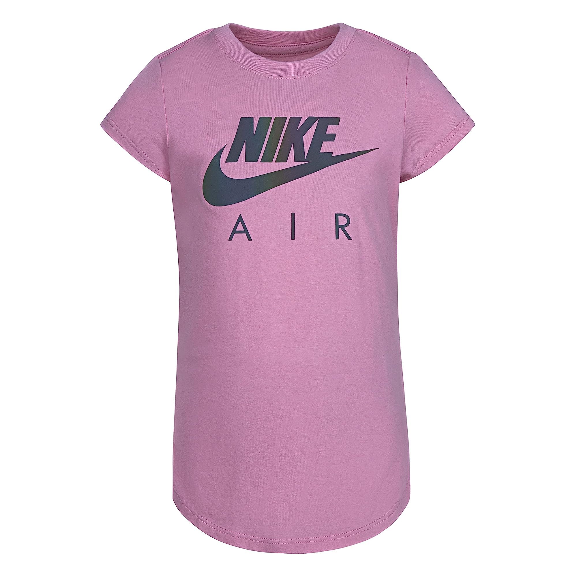 Nike Girl's Air Rainbow Reflective Tee (Little Kids)