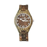 Sapwood Bracelet Watch w/Date