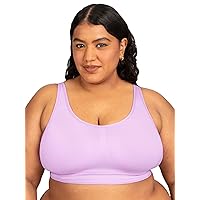 Fruit of the Loom Women's Fit for Me 360 Stretch Plus Size Supportive Seamless Bra