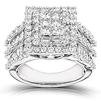 Kobelli Diamond Engagement Ring 2 carats (ctw) in 14K Gold