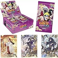 Anime Narutoninja Kayou Official Premium Booster Box Tier 2 Wave 6 Purple War Anime Cards CCG TCG [30 Packs]