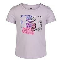 Girls' Short Sleeve Shirt, Crewneck, Lightweight and Breathable