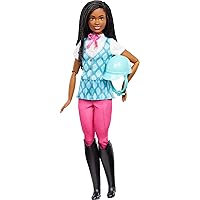 Barbie “Brooklyn” Doll & Accessories from Mysteries: The Great Horse Chase, Includes Fashion Doll, Removable Riding Outfit & Helmet