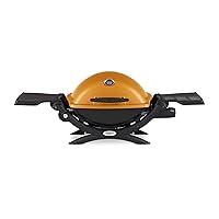 Weber Q1200 Liquid Propane Grill, Orange