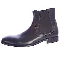 JOHN VARVATOS Men's Fleetwood Chelsea Leather Boots 7 Black
