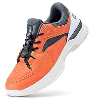 FitVille Men‘s Wide Pickleball Shoes All Court Tennis Shoes with Arch Support for Plantar Fasciitis