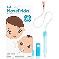 NoseFrida SnotSucker Nasal Aspirator for Baby, Baby Nose Sucker