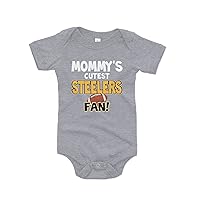Baby's Mommy's Cutest Steelers Fan Bodysuit, Baby Steelers Fan