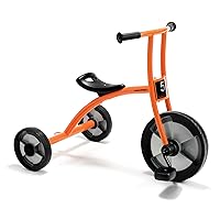 Circle Line Tricycle Kids Ride On, Orange, Large