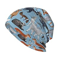 (Fish Art) Unisex Adult Knit Hat for Women and Men, Jogging Cycling
