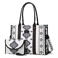 Women Handbag Travel Tote Bag Vintage Purses and Handbags Boho Style Work Shoulder Bags for Women