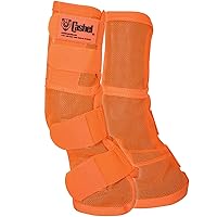 Cashel Crusader Leg Guard Fly Boots, Orange, Arabian