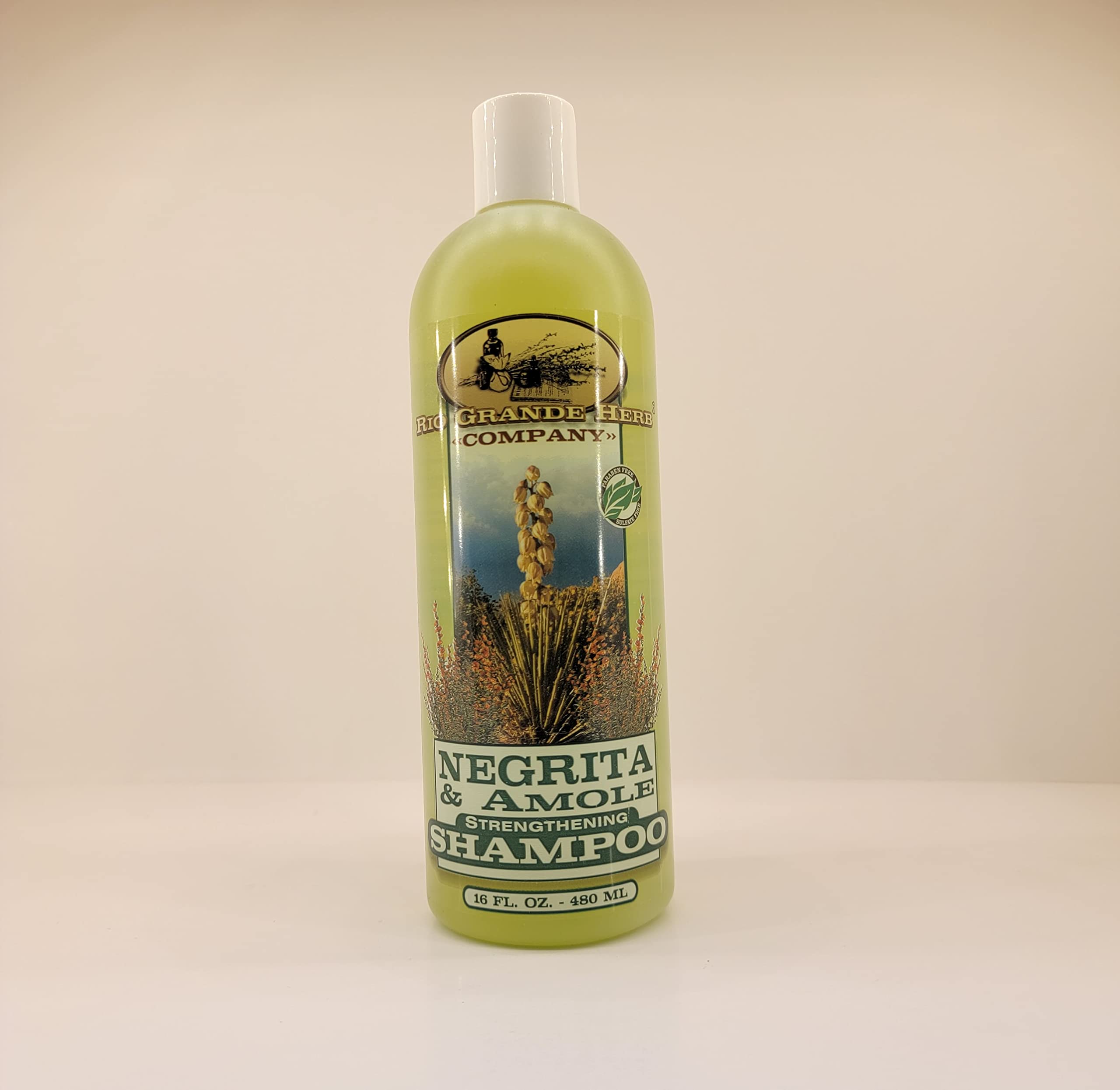 Rio Grande Herbs Negrita & Amole Shampoo 16 oz