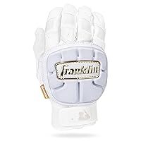 Franklin Sports Baseball Hand Guard - PRT LT Series Adult Hand Protector for Batting - Protective Hand Shield for Right + Left Hand Hitters - Adjustable One-Size - Adult