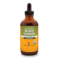 Herb Pharm Certified Organic Black Cohosh Liquid Extract for Female Reproductive System Support - 4 Ounce